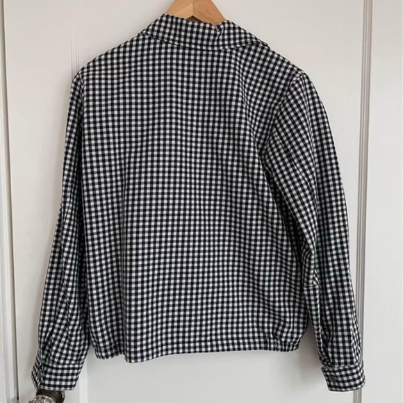 Brixton Utopia Jacket Women’s XS in Black Gingham - Picture 1 of 7